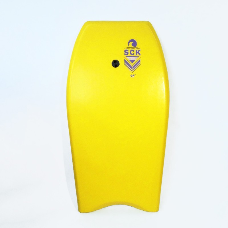 SCK Σανίδα - Bodyboard 42” Με Leash Καρπού - 0109-42542 - Yellow - Image 2