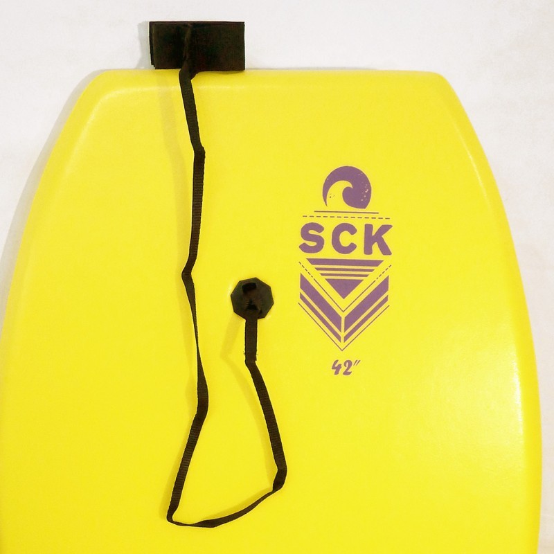 SCK Σανίδα - Bodyboard 42” Με Leash Καρπού - 0109-42542 - Yellow - Image 6