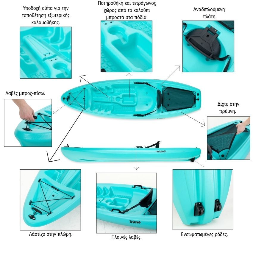 SCK Μονοθέσιο Καγιάκ - Puffin 262 - 0201-2621 - Light Blue - Image 11