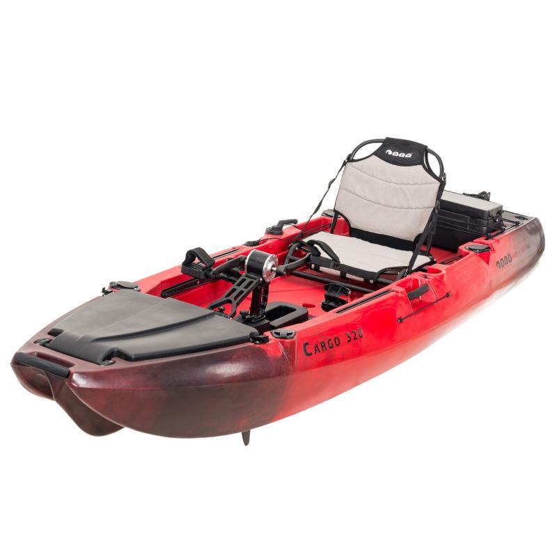 SCK Μονοθέσιο Pedal Kayak Ready Με Τιμονιέρα - Cargo 320 - 0204-32048 - Red - Image 3