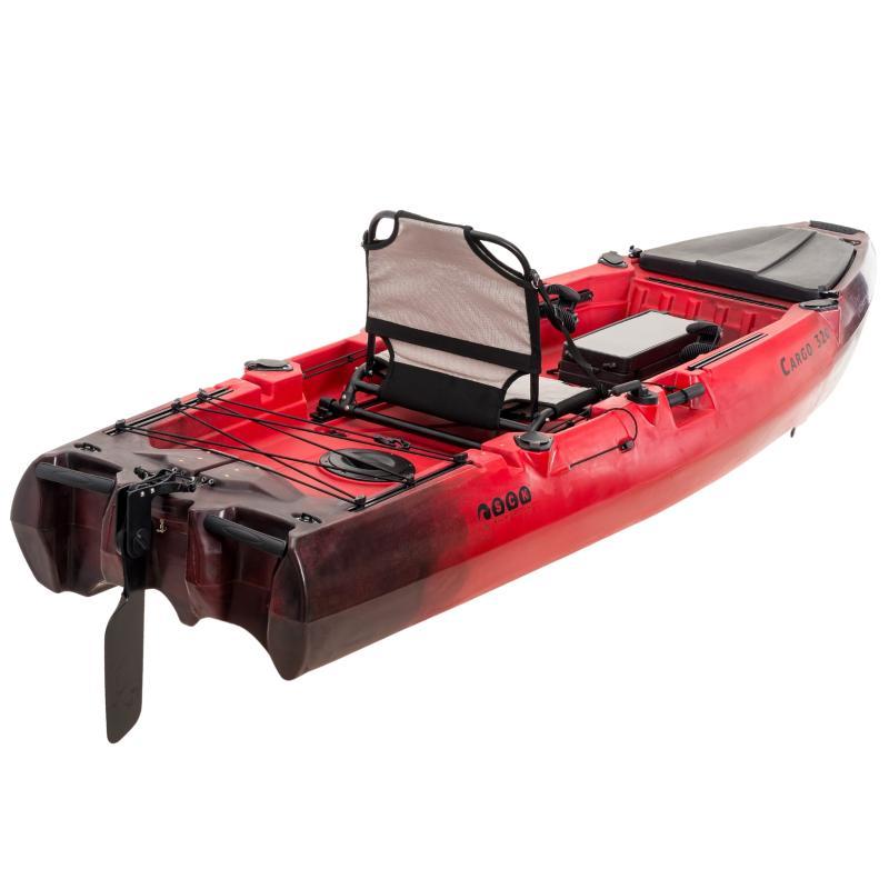 SCK Μονοθέσιο Pedal Kayak Ready Με Τιμονιέρα - Cargo 320 - 0204-32048 - Red - Image 4