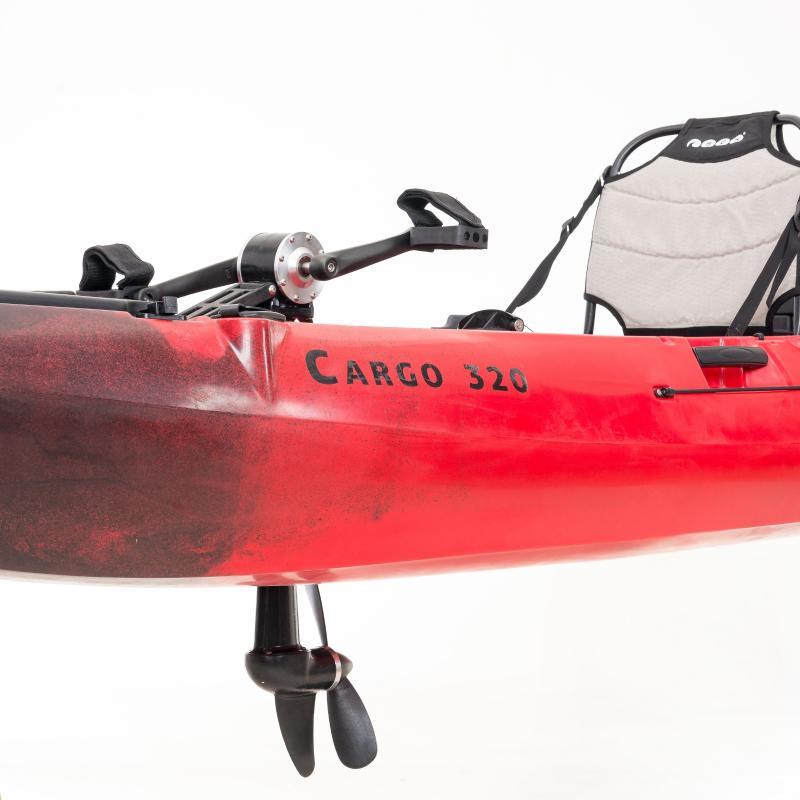 SCK Μονοθέσιο Pedal Kayak Ready Με Τιμονιέρα - Cargo 320 - 0204-32048 - Red - Image 6
