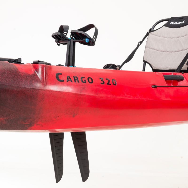 SCK Μονοθέσιο Pedal Kayak Ready Με Τιμονιέρα - Cargo 320 - 0204-32048 - Red - Image 7