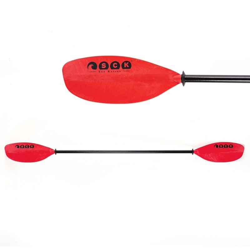 SCK Κουπί Καγιάκ Ρυθμιζόμενο 215-235cm - 0205-235417 - Red