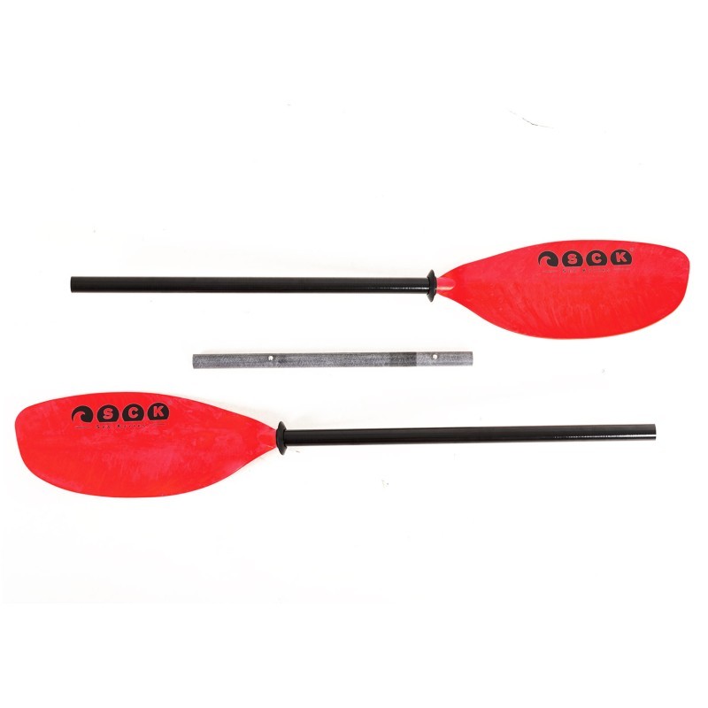 SCK Κουπί Καγιάκ Ρυθμιζόμενο 215-235cm - 0205-235417 - Red - Image 2