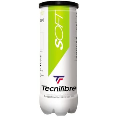 Tecnifibre Μπαλάκια του Τέννις - TF Soft Stage 1 - 1 Tube of 3 Balls - Yellow - 60SOFTF243