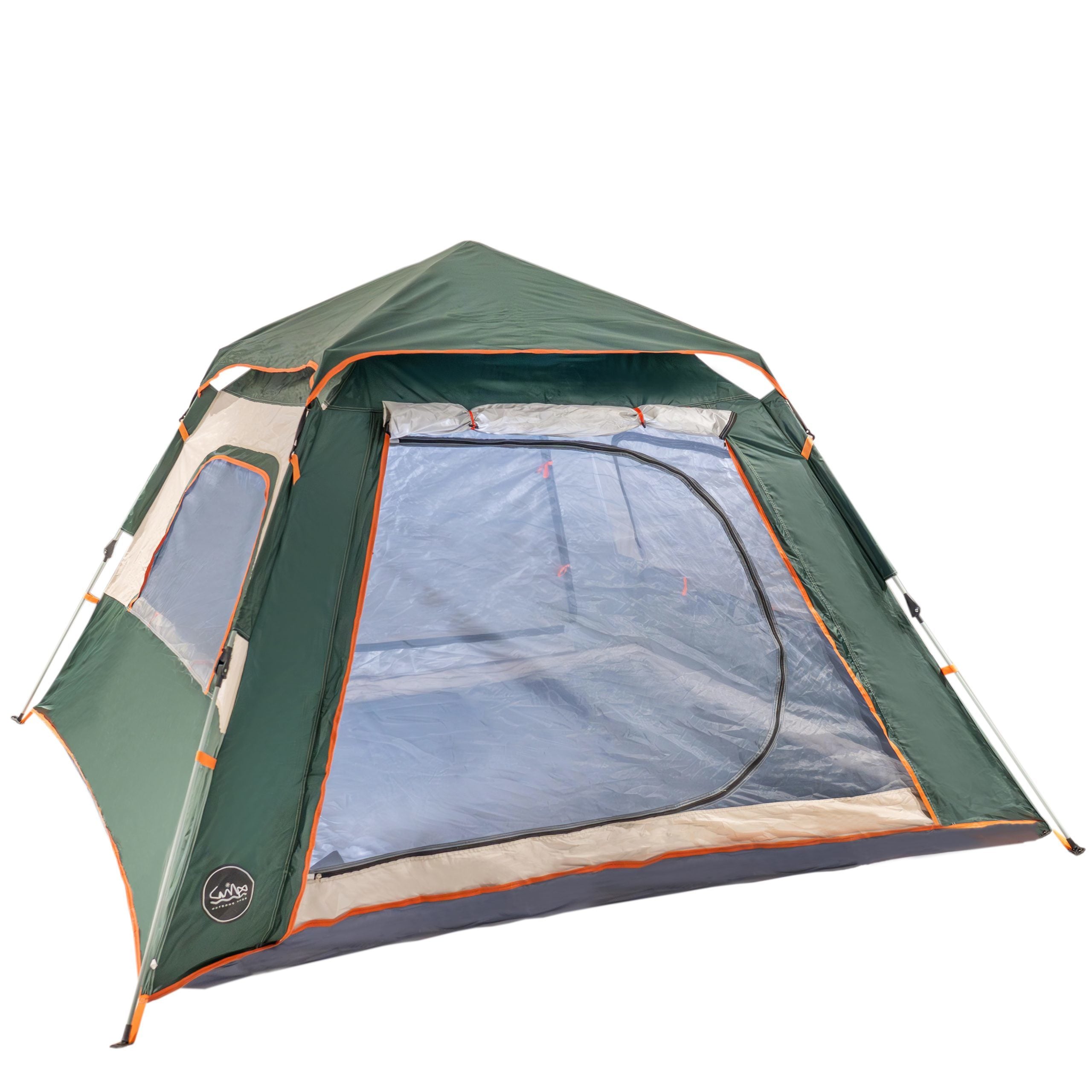 Campo Σκηνή 4 Ατόμων - Rover 4 Αυτόματη Σκηνή - 240x240x165cm - 6000061 - Green