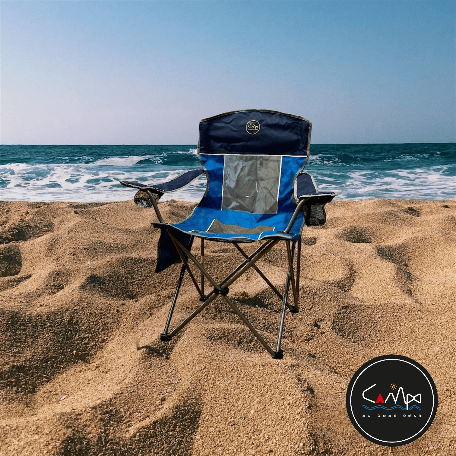 Campo Καρέκλα Μεταλλική - Rest 2 - 87x84,5x48x97cm - 6005015 - Blue - Image 3
