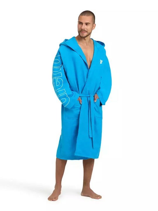 Arena Μπουρνούζι Unisex - Zeal Plus - Μπλε Denim Λευκό - 005308-401 - Image 2