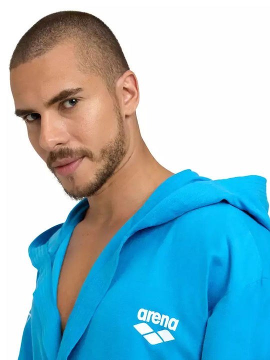 Arena Μπουρνούζι Unisex - Zeal Plus - Μπλε Denim Λευκό - 005308-401 - Image 4