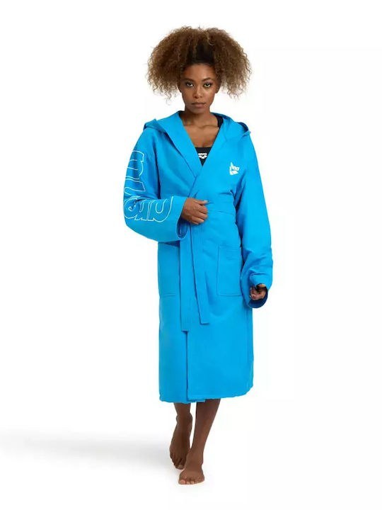Arena Μπουρνούζι Unisex - Zeal Plus - Μπλε Denim Λευκό - 005308-401 - Image 5