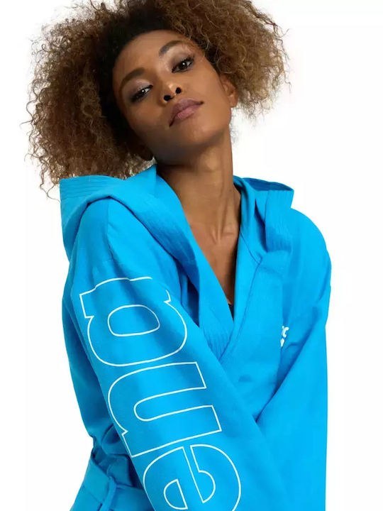 Arena Μπουρνούζι Unisex - Zeal Plus - Μπλε Denim Λευκό - 005308-401 - Image 7