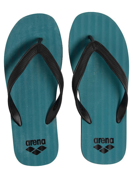 Arena Σαγιονάρα Unisex - Beach Thong Waves - Πράσινο Ανοιχτό Μαύρο - 006281-400 - Image 2