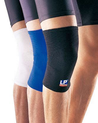 LP Support - Επιγονατίδα ελαστική KNEE Support - 647-BK - Black - Image 2