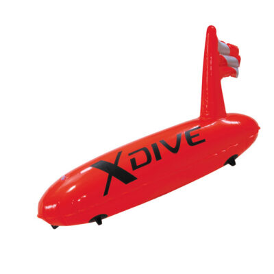 XDive -Σημαδούρα PVC 0.4mm μονού θαλάμου με φουσκωτή σημαία 65000