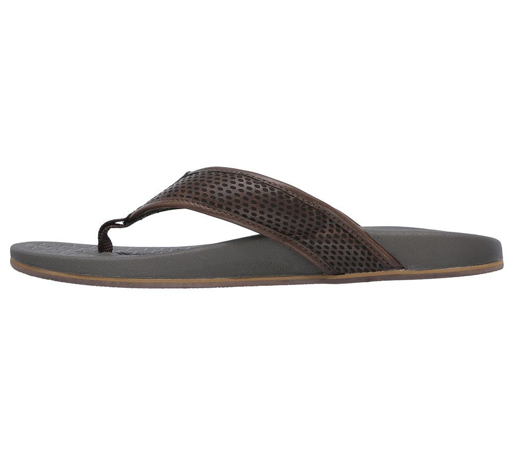 Skechers Σαγιονάρα Ανδρική - Relaxed Fit: Pelem - Emiro 65093-Choc - Image 2