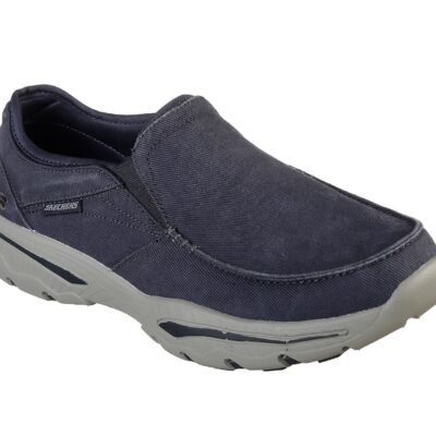 Skechers Παπούτσι Ανδρικό Relaxed Fit: Creston - Moseco 65355-NVY Navy