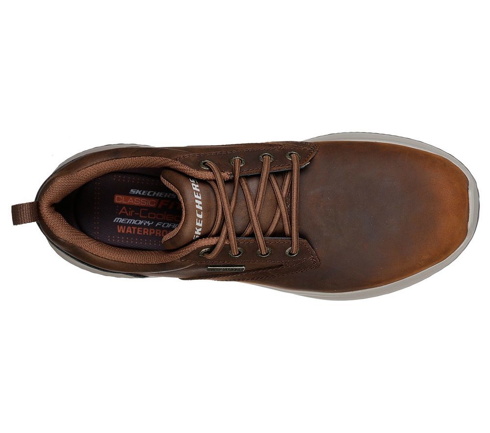 Skechers Παπούτσι Ανδρικό -Delson - Antigo 65693-CDB Brown - Image 3
