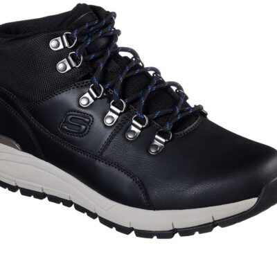 Skechers Μποτάκι  Ανδρικό -Relaxed Fit: Volero - Merix  66180-BLK Black