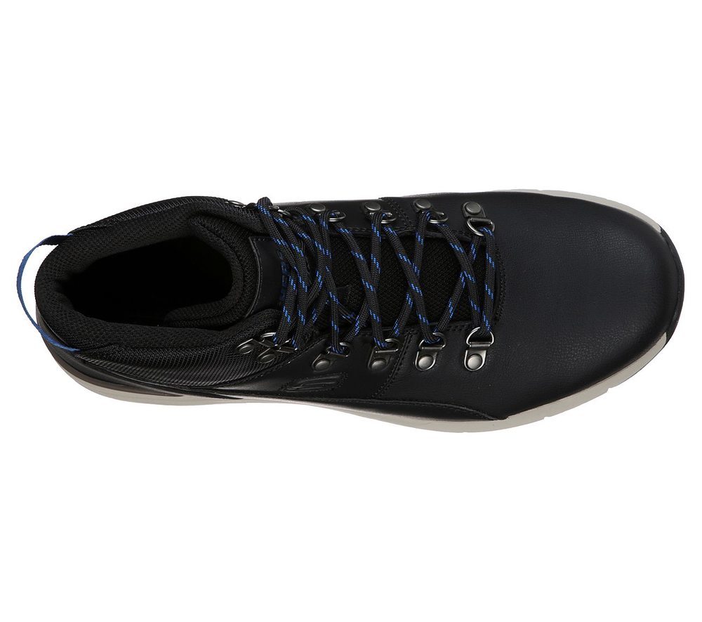 Skechers Μποτάκι Ανδρικό -Relaxed Fit: Volero - Merix 66180-BLK Black - Image 2