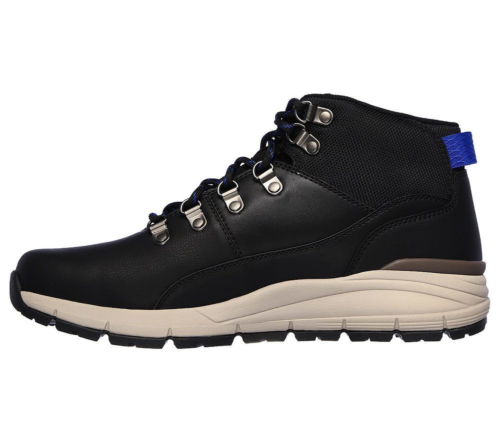Skechers Μποτάκι Ανδρικό -Relaxed Fit: Volero - Merix 66180-BLK Black - Image 3