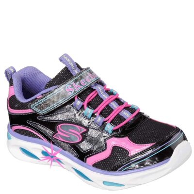 Παπούτσι  ΒΕΒΕ - Lighted Bungee & Strap W/ Sparkle Mesh -Skechers