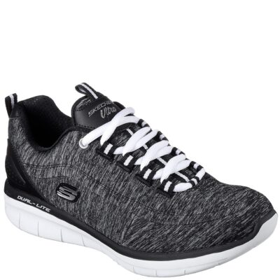 Skechers Παπούτσι  Γυναικείο - Classic Heathered Jersey Lace-Up W/ Glimmer & Air-Cooled