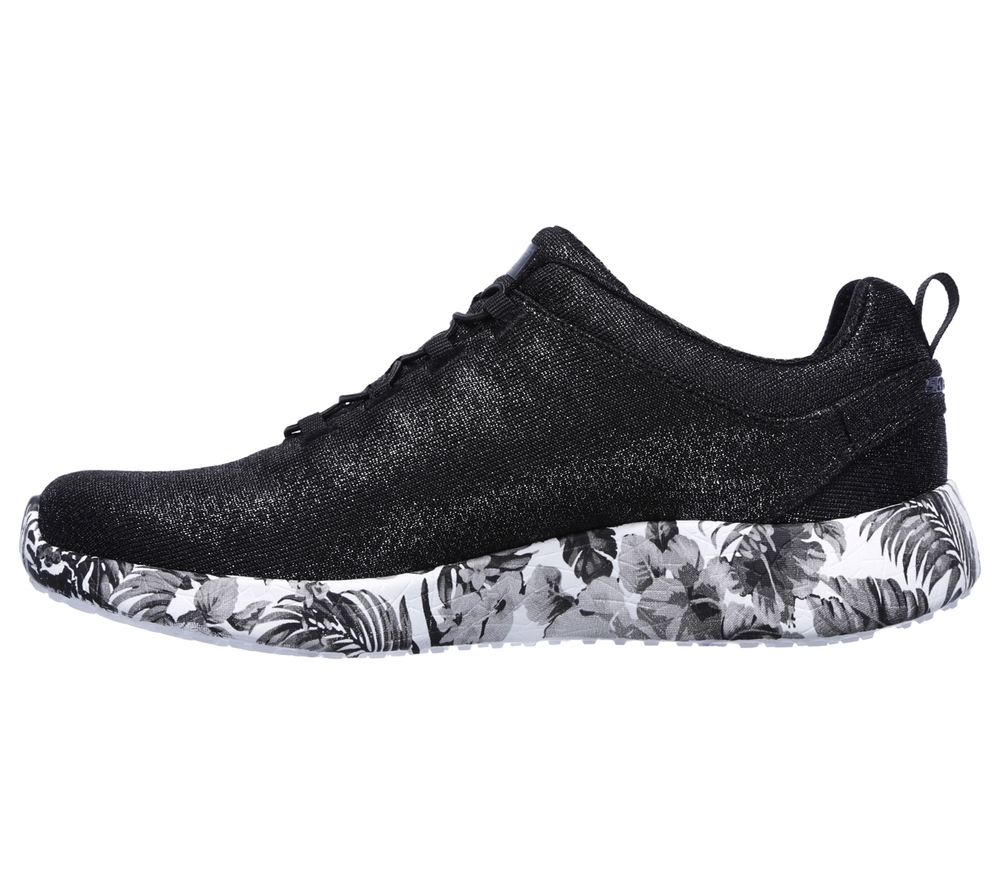 Skechers- Παπούτσι Γυναικείο -Sparkle Mesh Bungee Tropical Print Outsole W/ Air-Cooled Mf - Image 2