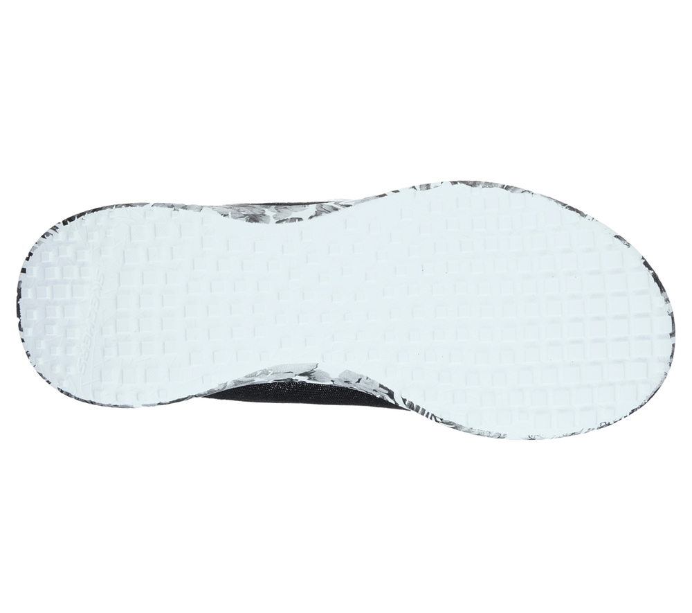 Skechers- Παπούτσι Γυναικείο -Sparkle Mesh Bungee Tropical Print Outsole W/ Air-Cooled Mf - Image 3