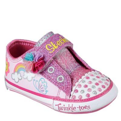 Skechers Παπούτσι  Bebe- Twinkle Toes: Baby Sparks - Sweet Sunshine 89305N-PKMT