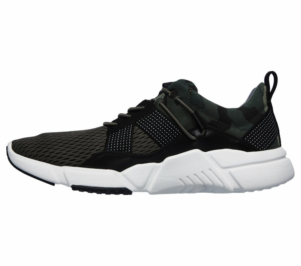 Skechers Παπούτσι Ανδρικό - Mens Block - Curvature 68669_OLV White - Image 4