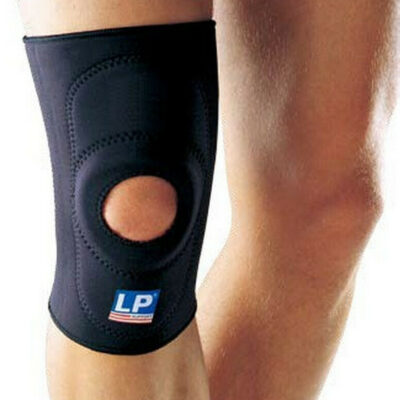 LP Support - Επιγονατίδα ελαστική  με άνοιγμα STANDARD KNEE SupportOPEN PATELLA - 708-BK - Black