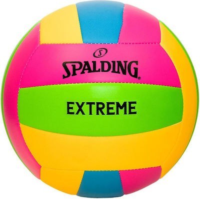 Spalding Μπάλα Βόλεϊ - Extreme Yellow Green Pink Blue Volleyball Size 5 - 72-380Z1