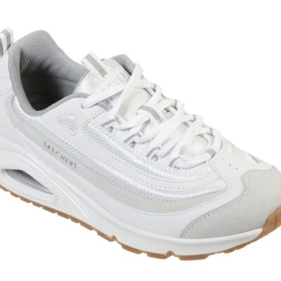 Skechers Παπούτσι Γυναικείο - Womens Uno 73678-WHT White