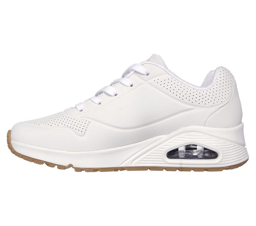 Skechers Παπούτσι Γυναικείο - Uno - Stand on Air 73690-WHT White - Image 4