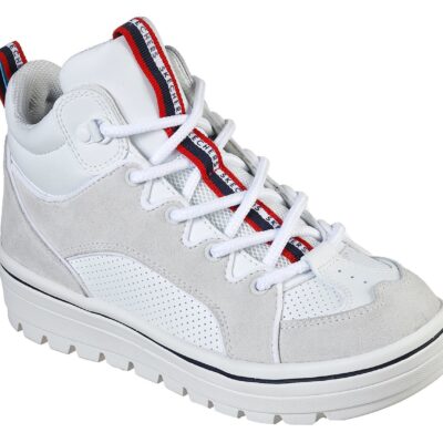 Skechers Μποτάκι  Γυναικείο - Street Cleats 2-Funkshion   74126-WHT White
