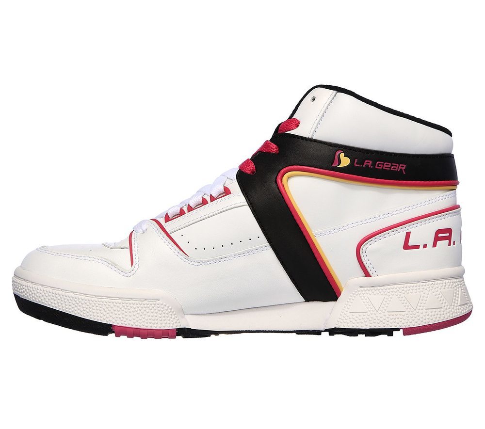 Skechers Μποτάκι Γυναικείο - L.A. Gear - Slammer 74312-WBHP White - Image 2