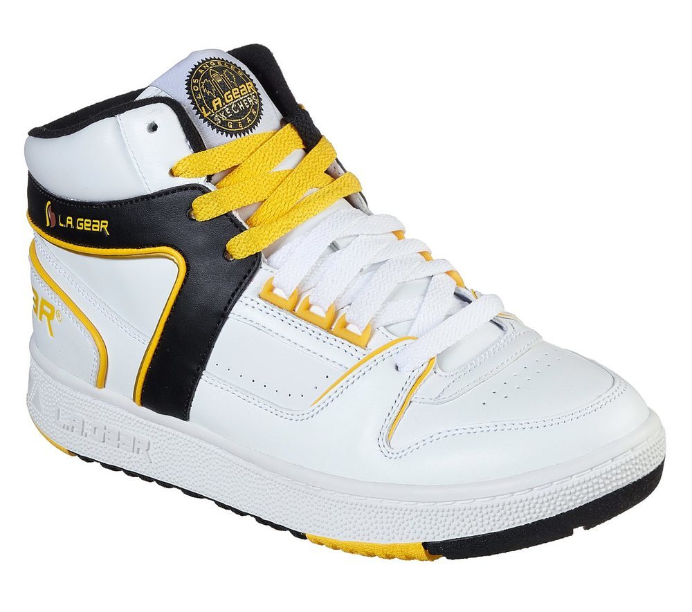 Skechers Μποτάκι Γυναικείο - L.A. Gear - Slammer 74312-WBKY White