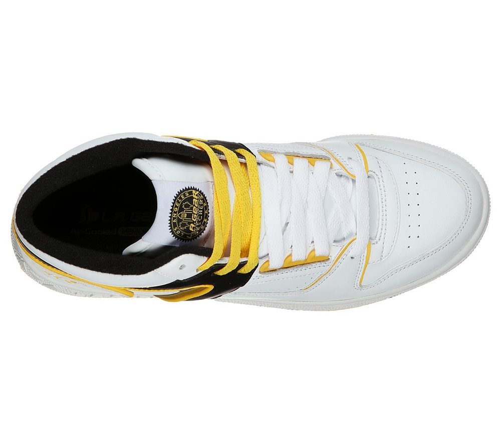 Skechers Μποτάκι Γυναικείο - L.A. Gear - Slammer 74312-WBKY White - Image 4