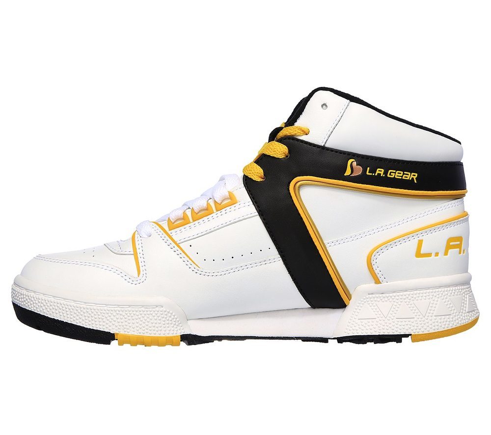 Skechers Μποτάκι Γυναικείο - L.A. Gear - Slammer 74312-WBKY White - Image 2