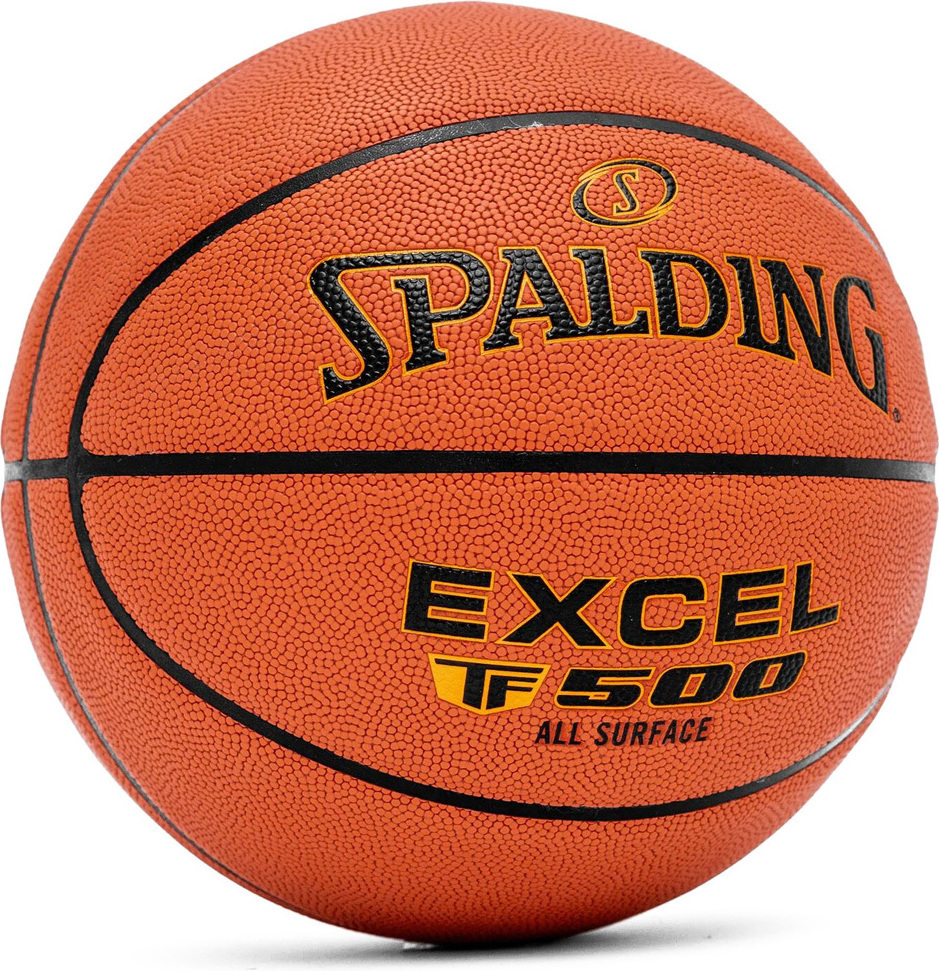 Spalding Μπάλα Μπάσκετ Excel TF-500 Size 7 - Composite Basketball Indoor-Outdoor - Image 2