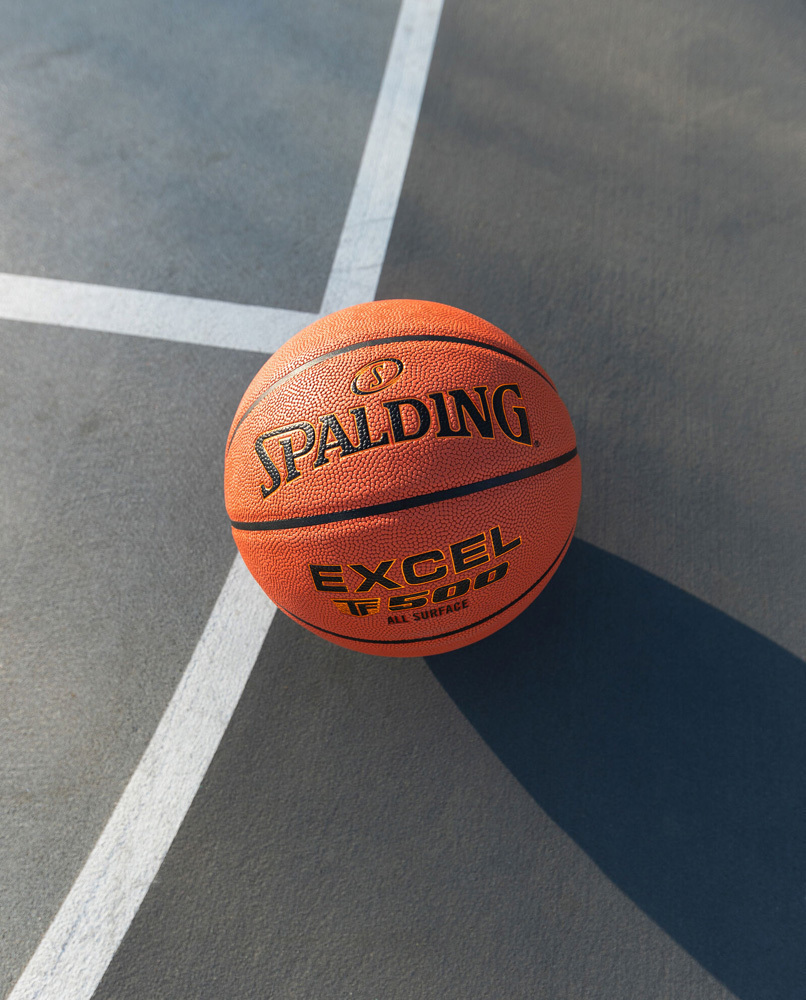 Spalding Μπάλα Μπάσκετ Excel TF-500 Size 7 - Composite Basketball Indoor-Outdoor - Image 5