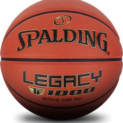 Spalding Μπάλα Μπάσκετ TF-1000 Legacy Fiba Size 7 - Composite Basketball Indoor