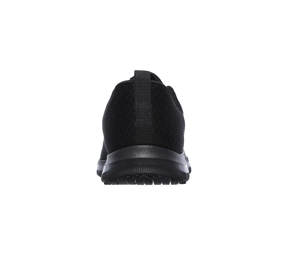 Skechers Παπούτσι Γυναικείο - Work Relaxed Fit: Ghenter - Bronaugh SR 77210-BLK Black - Image 5
