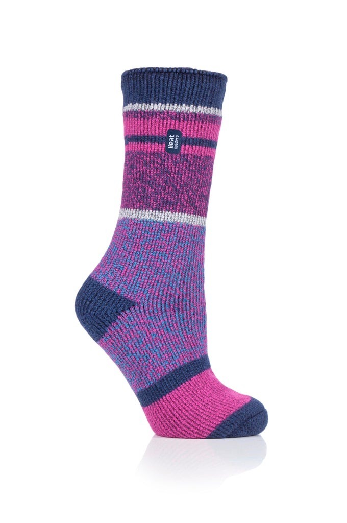Heat Holders Γυναικείες Κάλτσες - Socks Ladies Fashion Twist Crew - Bl Twist - 80018-1957