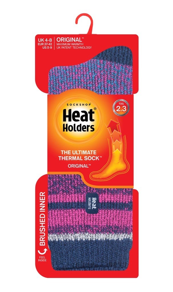 Heat Holders Γυναικείες Κάλτσες - Socks Ladies Fashion Twist Crew - Bl Twist - 80018-1957 - Image 2