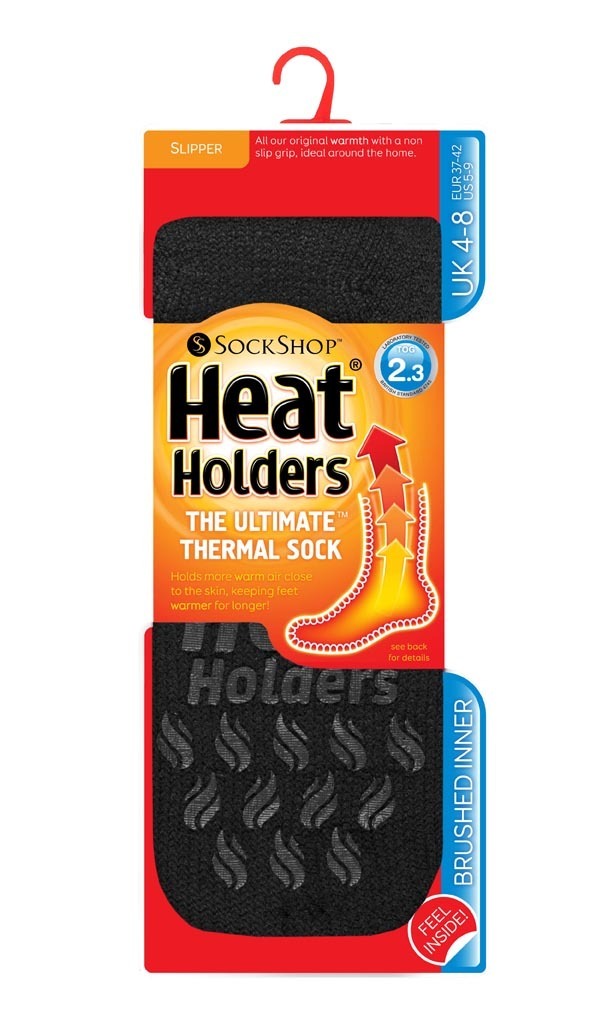 Heat Holders Γυναικείες Κάλτσες - Socks Ladies Slipper - Black - 80019-9725 - Image 2
