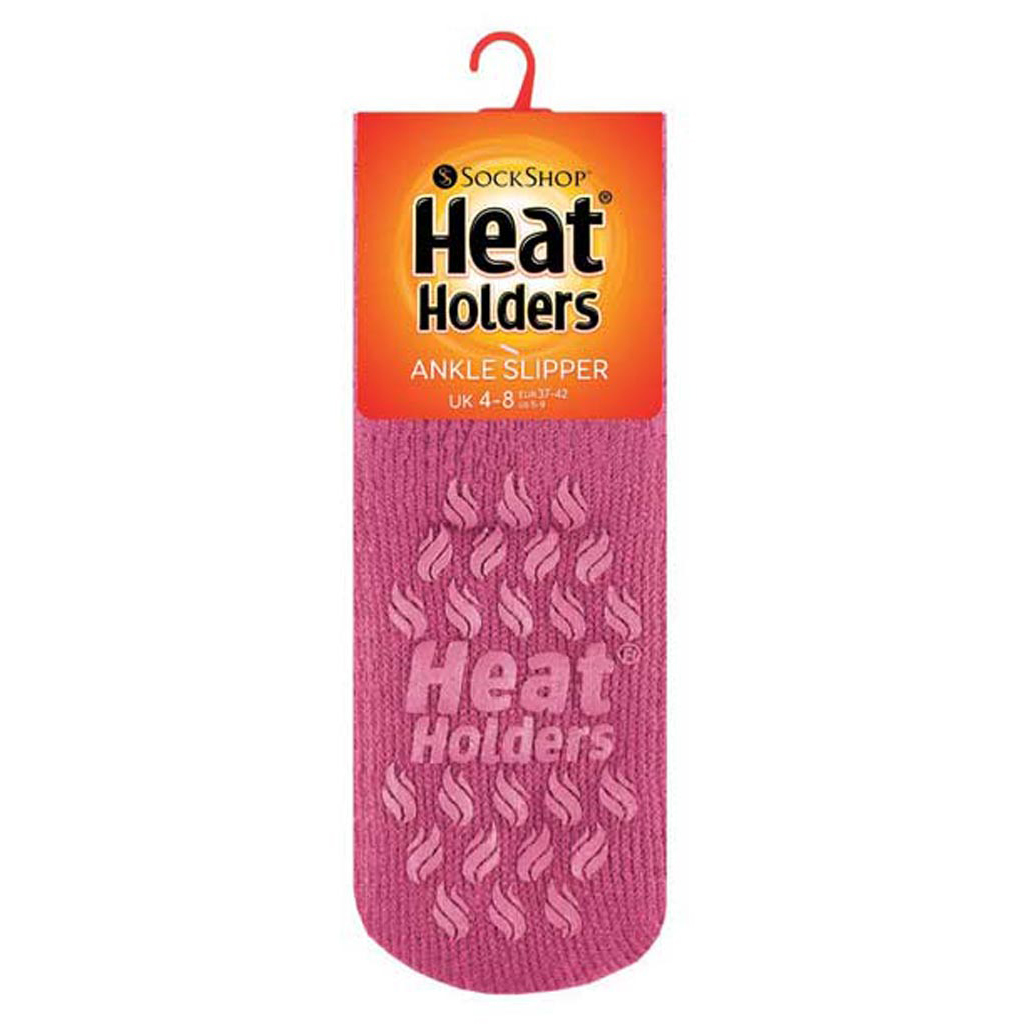 Heat Holders Γυναικείες Κάλτσες - Socks Ladies Ankle Slipper - Pink - 80020-2077 - Image 2