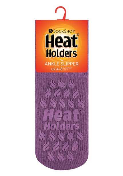 Heat Holders Γυναικείες Κάλτσες - Socks Ladies Ankle Slipper - Lilac - 80020-2768 - Image 2