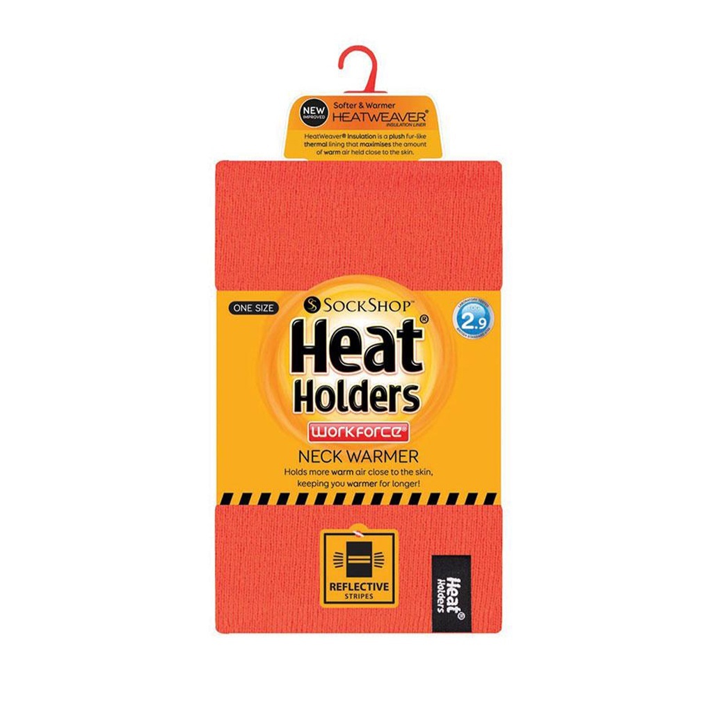 Heat Holders Ανδρικό Περιλαίμιο - Workforce Neckwarmer with Reflective Stripe - Orange - 80072 - Image 2
